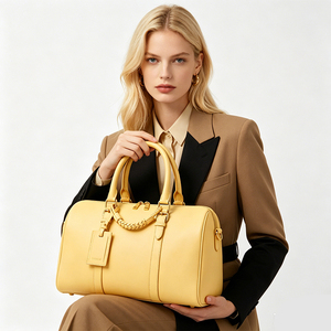 Bolso Boston de Moda para Mujer, Bolso de Mano de Cuero PU con Asa Superior, Bolso Tote de Gran Capacidad para Viaje, Bolso de Hombro Elegante - Product Image 4