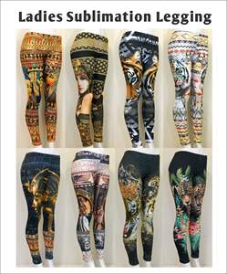 Legging d'hiver en spandex pour femmes pantalon décontracté skinny taille haute avec fonction de séchage rapide sublimé à chaud pour dames taille XL-pour les clubs - Product Image 6