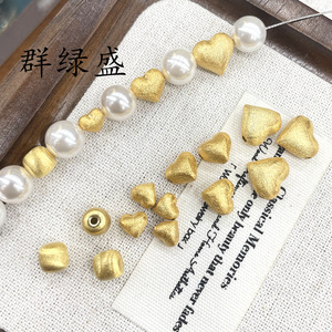 Qunlvsheng S925 Plata de Ley Cuentas Espaciadoras de Corazón Pulido 4mm Accesorios para Joyería DIY - Product Image 4