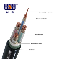WDZBN-YJY22 LSZH Flammhemmendes Armiertes 4-Adriges Stromkabel 0,6/1kV XLPE-Isoliertes Kupfer-Litzenkabel für Erdverlegung