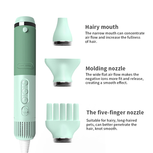 Secador de Pelo para Mascotas de Silicona Ecológico y Silencioso, Secador de Pelo Portátil de Secado Rápido Profesional de 950 W y 220 V para Perros y Animales Pequeños - Product Image 3
