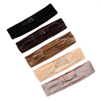 Nouvelle arrivée Bande antidérapante pour perruque avec double face en velours Bandeau réglable pour perruque et cheveux pour femmes et hommes avec logo personnalisé