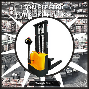 Empilhador Elétrico 1Ton-Novo Estilo, 1000kg Capacidade, Auto-Carregamento, Motor DC Barato - Product Image 3