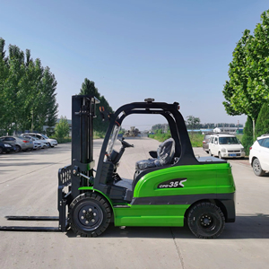 Nhà Máy Giá sang trọng xe nâng điện 3 tấn 3.5 tấn 4 tấn 5 tấn pin lithium trang trại DIESEL 4x4 xe nâng Triplex mast - Product Image 1