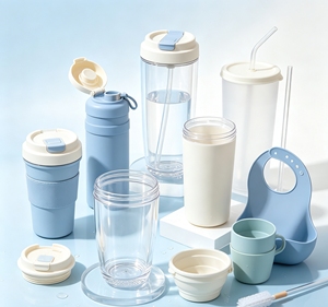 Cuillère doseuse triple fonction 118 ml 237 ml 473 ml pour friandises pour animaux de compagnie, outil d'alimentation en plastique de qualité alimentaire sans BPA - Product Image 5