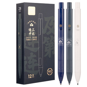 Deli Sh115 Mechanical Pencil 2B 0.5mm Square Tip For Exam Answer Sheet Filling With Eraser And Lead Storage - Product Image 5