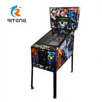 3D vidéo flipper console de jeu enfants jeu d'arcade flipper