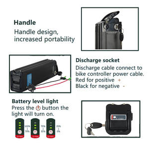 24V 36Vシルバーフィッシュバッテリー10.4Ah 13Ah 14Ah Eスクーター電動自転車Eバイクバッテリー250W 500w Ebikeバッテリー - Product Image 5