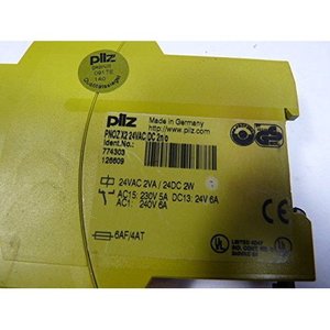 Pilz Pnoz X2 24VAC/DC 2NO Safety <b>Relay</b> 6A 230VAC DIN Rail Mount - Product Image 3