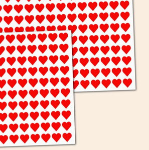 DAMAI Colored Heart Self-Adhesive <b>Reward</b> <b>Stickers</b>, Praise <b>Stickers</b> for Kindergarten & Primary School Students - Product Image 6