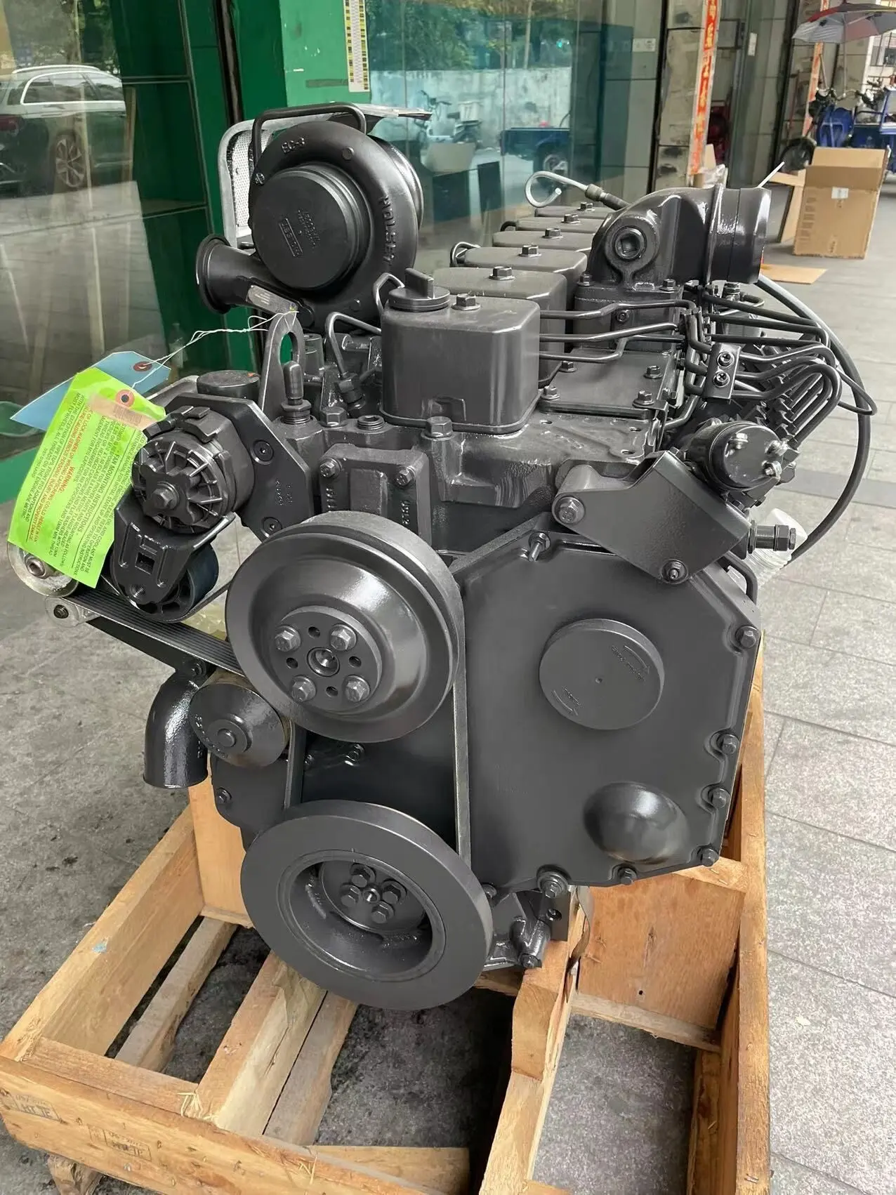 173 HP 129 KW 2200 RPM QSB5.9 Complete Diesel Engine HL757-7 HL757XTD-7 Wheel Loader Diesel Engine Assembly