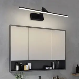 Schwarz Innen spiegel leuchten LED Preis Wand leuchte Bild Licht Warme Farbe Front leuchte IP20 Wand leuchte Für Badezimmers piegel lampe