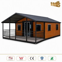 Casa Modular Prefabricada de 2 Dormitorios, Ecológica y de Rápido Montaje, Casa de Huéspedes para Jardín, Casa Contenedor Expandible, Edificio de Oficinas