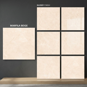 Azulejos de Porcelana Esmaltada Digital Brillante Neptune Gold de 800x800 mm, Efecto Mármol Dorado, Baldosas de Cerámica para Pisos - Product Image 6