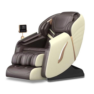 <b>Massage</b> Chair Commercial 130A SL Type Guide Rail 4D Robotic <b>Hand</b> <b>Massage</b> Plug-In Black Orange Brown - Product Image 5