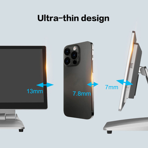 15.6 + 10.1 inch cảm ứng đôi Màn hình máy Windows Android Pos Nhà Hàng Android tất cả trong một POS - Product Image 4