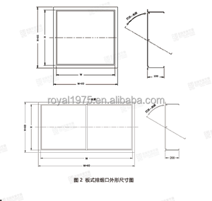 Royal HVAC Tools poignée opérateur <span class=keywords><strong>régulateur</strong></span> <span class=keywords><strong>de</strong></span> débit d'air motorisé arrêt manuel <span class=keywords><strong>clapet</strong></span> d'incendie climatisation dispositif <span class=keywords><strong>de</strong></span> fumée - Product Image 6