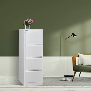 Armoire de rangement en métal à 2-4 tiroirs de qualité commerciale piédestal vertical grand classeur de bureau à domicile pour la salle de sport à domicile - Product Image 1