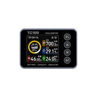 Moniteur de batterie de voiture universel BW-TC169 6-80V 0-75A testeur d'indicateur de tension et de capacité pour la Charge et la décharge de la batterie