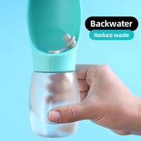 Botella de Agua Portátil para Perros, Libre de BPA, a Prueba de Fugas, Dispensador de Agua para Mascotas, Dispensador de Agua para Cachorros con Bebedero para Viajes