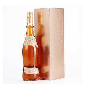 8089 coffrets cadeaux en or Rose brillant à fermeture magnétique pliable de luxe avec texture en treillis pour les coffrets cadeaux de vin de <span class=keywords><strong>Champagne</strong></span> de liqueur - Product Image 3