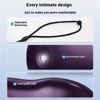 Masseur intelligent pour la gorge, appareil portable anti-ronflement à impulsions EMS, dispositif électrique anti-ronflement portable