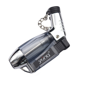 YX Tiange 1 Dual Fire Jet <span class=keywords><strong>Flamme</strong></span> Briquet Design Moderne En Plastique Coupe-Vent pour Cadeaux D'affaires En Gros - Product Image 5