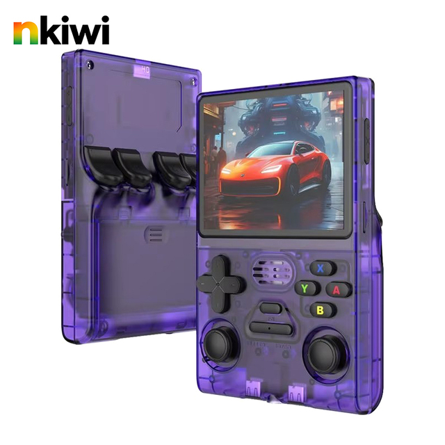 M18 Pro Handheld Retro Classic Arcade Console with TV Out Plastic Build 640x480 Resolution 3000mAh Battery for Video Games