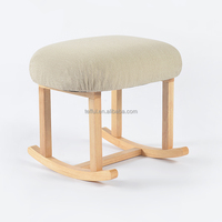 Sillón Reclinable Modular Moderno y Ecológico con Estructura de Madera y Base Oscilante, Sofá Lounge para el Hogar, Oficina y Sala de Estar