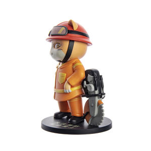 Figurine de <span class=keywords><strong>pompier</strong></span> en PVC personnalisée figurine d'<span class=keywords><strong>action</strong></span> de dessin animé personnalisé objets de collection décoration intérieure cadeaux promotionnels jouet de <span class=keywords><strong>pompier</strong></span> - Product Image 2