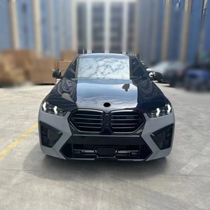Kits de Carrocería de Último Modelo para <span class=keywords><strong>BMW</strong></span> Serie <span class=keywords><strong>X6</strong></span> 2007-2015 E71, Actualización a Estilo F96 LCI X6M, Parachoques, Capó, Guardabarros, Faros LED, Luces Traseras - Product Image 2