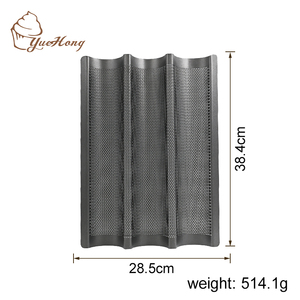 <span class=keywords><strong>2023</strong></span> nouveau 3 fentes pain <span class=keywords><strong>français</strong></span> plateau de cuisson moule poinçonnage pain support cuisson - Product Image 5