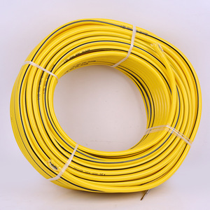 Tuyau en PVC 1,5 m, jaune et noir, 200 m, flexible, pour l'irrigation des jardins et le lavage de voitures - Product Image 2
