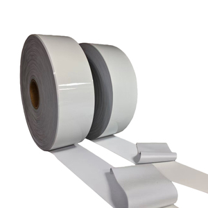 <span class=keywords><strong>Spandex</strong></span> phản quang Webbing Ribbon bạc cao phản xạ duy nhất bên đàn hồi băng phản chiếu cho quần áo đồng phục - Product Image 4