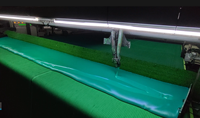 Gazon synthétique pour terrains de football scolaire, sports de plein air, gymnases, pelouse, imperméable, résistant au feu