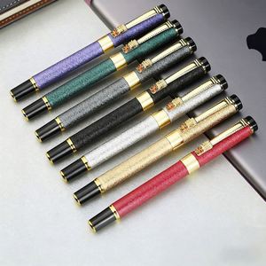 Stylo Métallique de Luxe Nouveauté avec Clip Dragon - Cadeau d'Affaires Personnalisable Encre Noire/Bleue 1,0 mm pour Bureau et École - Product Image 2