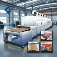 Machine de séchage continue pour tubes en papier et carton, entièrement automatique, chauffage électrique, boîte de vitesses alimentaire, pompe PLC, SUS316L