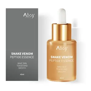 Contains snake venom peptide, high quality ceramide, deep crease removing, moisturizing and firming facial serums for women
