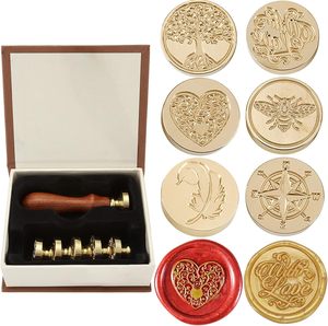 Sceau de cire personnalisé en plastique pour la série de Noël, idéal pour les cartes d'invitation de mariage, taille et forme sur mesure - Product Image 1