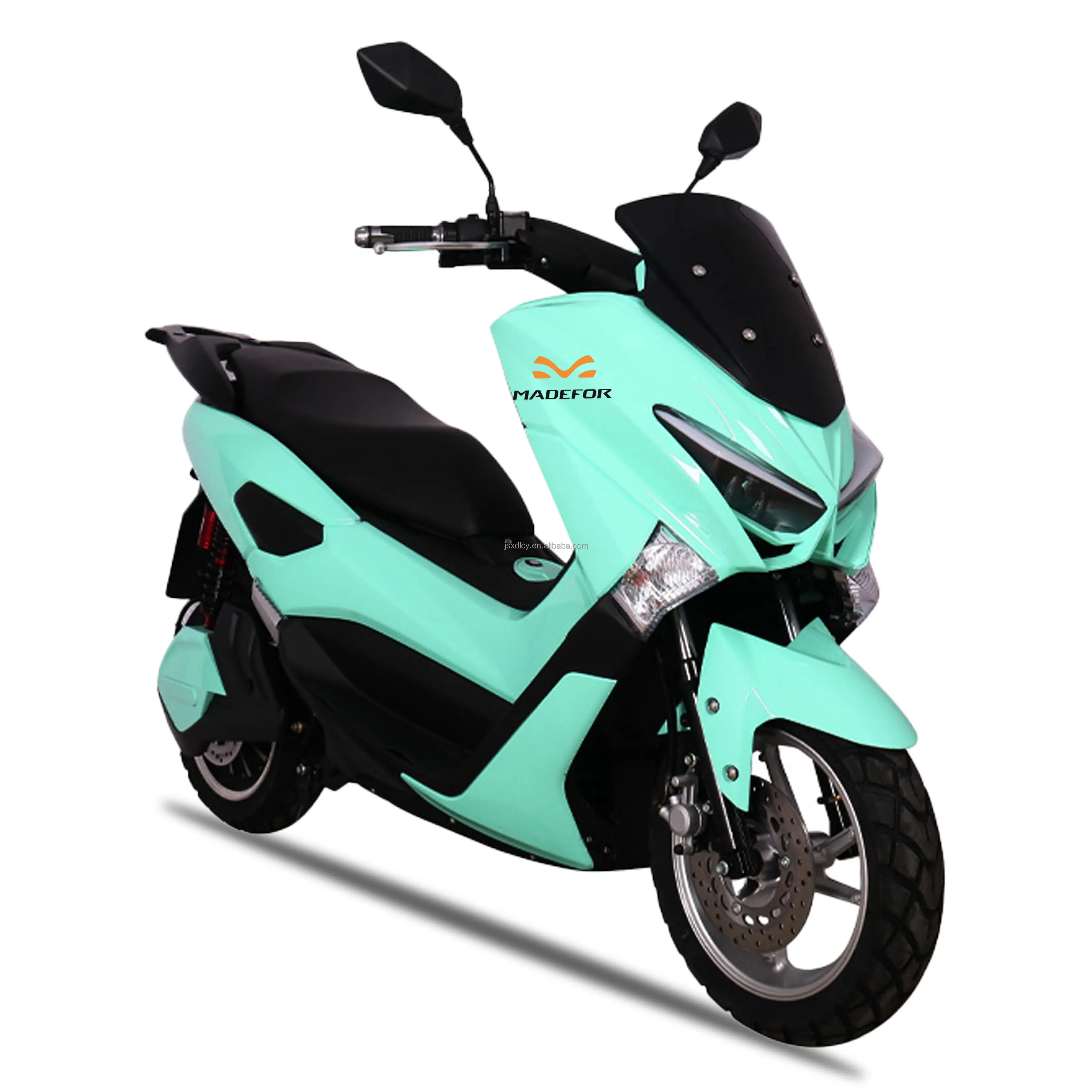 CEE 5000 W Alta Velocidade 120 km/h Scooter Elétrico Verde de Longo Alcance Motocicleta Elétrica Superbike Sportbike