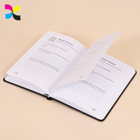 Vente directe d'usine Carnet de notes à couverture rigide personnalisé à prix Exw Classeur en cuir PU