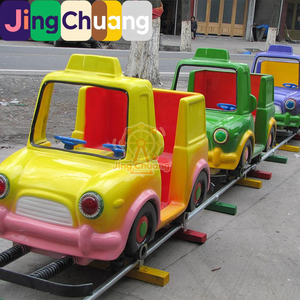 Tren de Pista Giratoria Multisección de Fibra de Vidrio, Nuevo Estilo 2025, Equipo de Diversión para Niños, Puestos Infantiles Plaza - Product Image 2