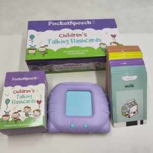 Cartes flash parlantes officielles « Premiers mots » avec lecteur électronique, 224 mots, jouets éducatifs et jouets pour tout-petits pour filles et garçons - Product Image 4
