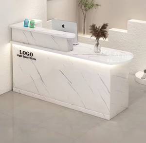 Mostrador de Recepción Comercial 2026 - Mostrador Frontal Moderno y de Lujo para Salones y Hoteles - Product Image 5
