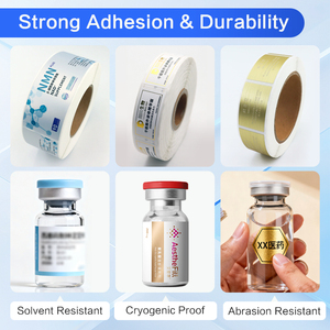 Échantillon gratuit de flacons en verre avec impression UV, 3 ml, 5 ml, 10 ml, flacon à aiguille, emballage d'autocollants, étiquettes de peptides pour flacon en verre - Product Image 2