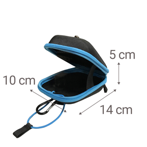 Étui de transport portable pour télémètre de golf, résistant aux chocs et à l'eau, en nylon+EVA+velours, 4 pouces, DEJUN DJ0668, pour les voyages - Product Image 6