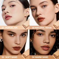 O.TW O.O Vegan Poudre Pressée Mat Maquillage SPF30 + protection Haute Couverture Dissimulée Maquillage Fond de Teint Poudre Fixante