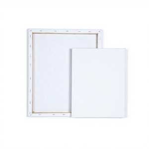 LIENZOS Premium Lienzo de Algodón Estirado 50x60 con Marco Blanco de Alta Calidad Modelo 10318 - Product Image 1