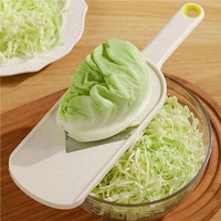 Cortadora de repollo de almacenamiento conveniente, repollo multifuncional, limón, pepino, ensalada de verduras, rebanadora y trituradora