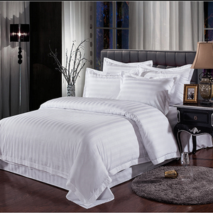 <span class=keywords><strong>forniture</strong></span> professionali tipo flat 3cm striscia bianca di lusso hotel <span class=keywords><strong>lenzuola</strong></span> - Product Image 1